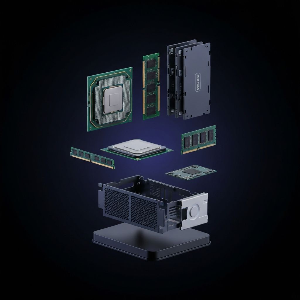 Composants modulaires de l'Astro Box